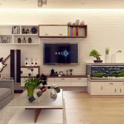 Thiết kế mẫu nội thất phòng khách sang trọng cho chung cư