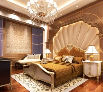 Thiết kế nội thất chung cư phong cách cổ điển Mr. Hải